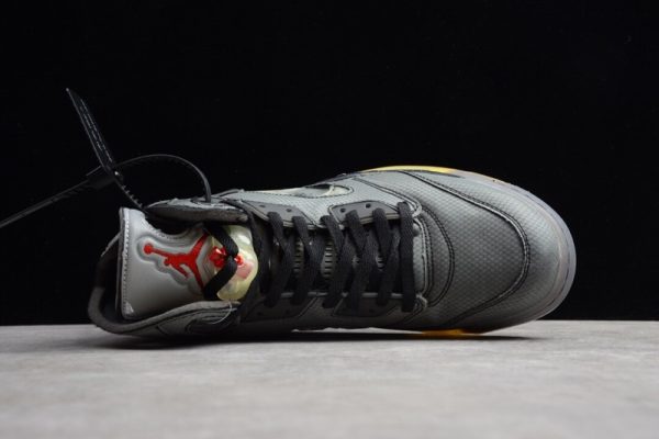 Jordan 5 Retro Off-White Black (SP Batch) CT8480-001 - Image 5