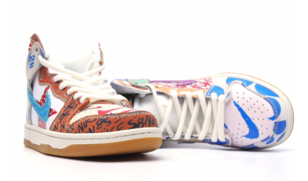 Nike SB Dunk High Thomas Campbell What the Dunk (SP Batch) 918321-381 - Image 3