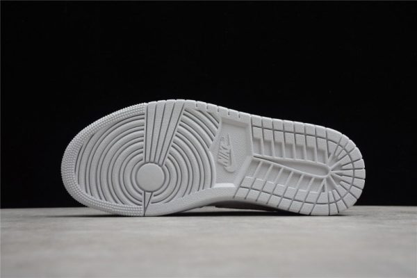 Air Jordan 1 Low OG Neutral Grey White Hyper Crimson CZ0858-100 - Image 3