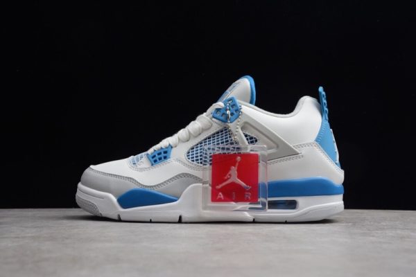 Air Jordan 4 Retro   Military Blue(SP Batch) 308497-105 - Image 2