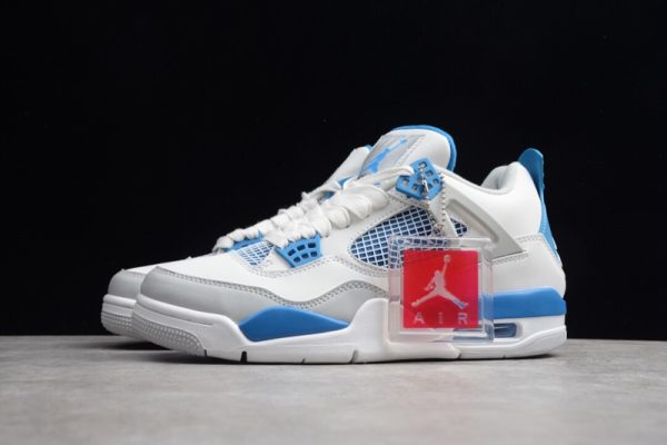 Air Jordan 4 Retro   Military Blue(SP Batch) 308497-105 - Image 3
