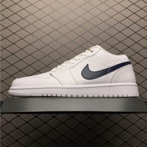 Jordan 1 Low White Obsidian 553558-114