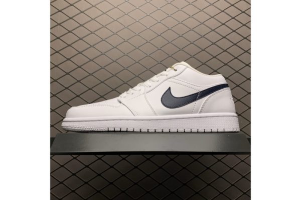 Jordan 1 Low White Obsidian 553558-114