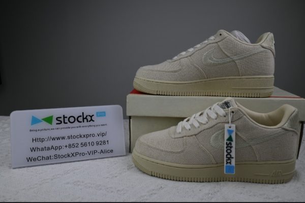 Nike Air Force 1 Low Stussy Fossil CZ9084-200
