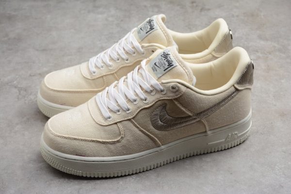 Nike Air Force 1 Low Stussy Fossil CZ9084-200 - Image 3
