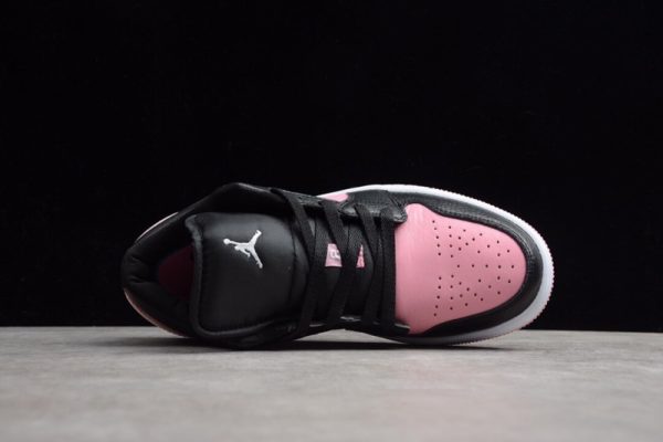 Jordan 1 Low Black Pink Quartz 554723-016 - Image 3