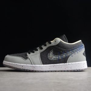 Jordan 1 Low Crater Black Grey DM4657-001