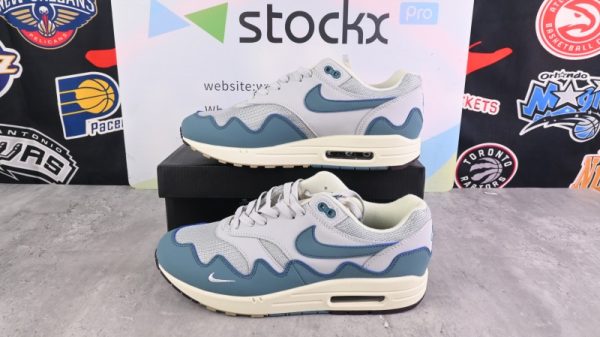 Nike Air Max 1 Patta Waves Noise Aqua (with Bracelet)(SP batch) DH1348-004