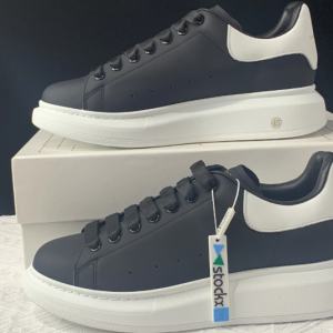 Alexander McQueen sole sneakers Black White(SP Batch)