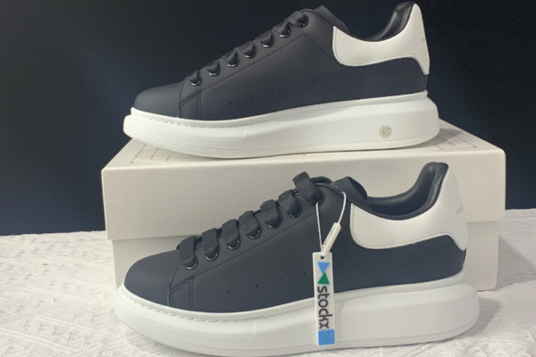 Alexander McQueen sole sneakers Black White(SP Batch)