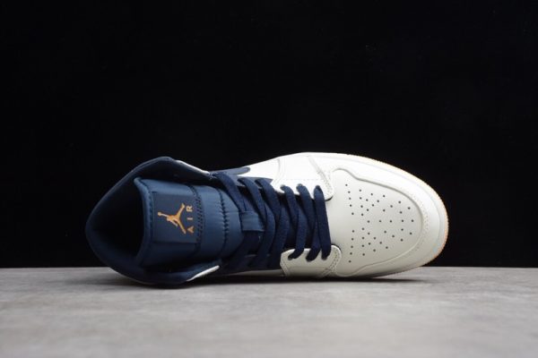 Air Jordan 1 Retro Mid Jeter AH6342-104 - Image 4