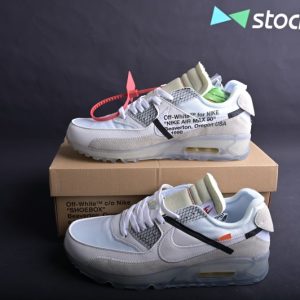 Nike Air Max 90 OFF-WHITE   All White  (Retail Batch)