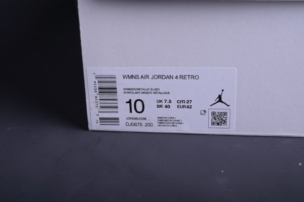 Jordan 4 Retro Shimmer (W)(SP Batch) DJ0675-200 - Image 3