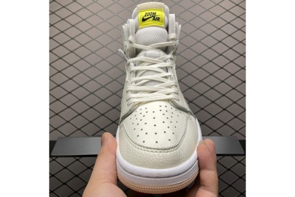 Jordan 1 High Zoom Air CMFT Pearl White (W) CT0979-107 - Image 4
