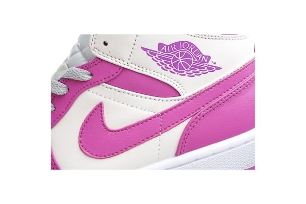 Jordan 1 Mid Magenta (2022) (W) BQ6472-501 - Image 2