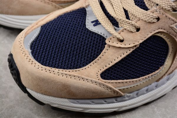 New Balance 2002R Beige Navy Blue ML2002R5 - Image 3