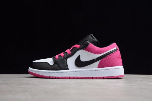 Jordan 1 Low Black Active Fuchsia CK3022-005