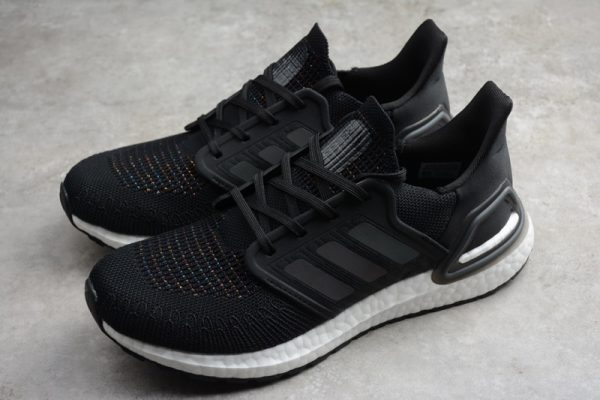 Adidas Ultra Boost 20 Consortium Black White EG4367 - Image 4