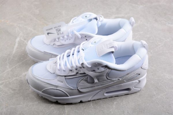 Nike Air Max 90 Futura Triple White DM9922-101 - Image 4