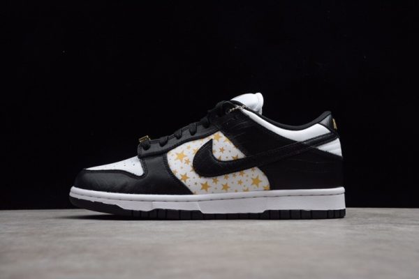 Nike SB Dunk Low Supreme Stars Black (2021) DH3228-102 - Image 2