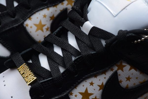 Nike SB Dunk Low Supreme Stars Black (2021) DH3228-102 - Image 3