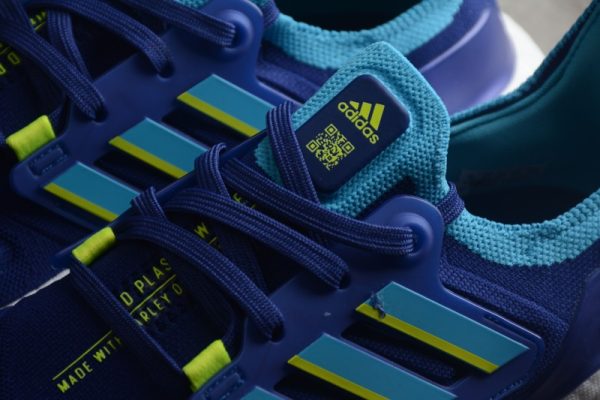 adidas Ultra Boost 22 Legacy Indigo Sky Solar Yellow GX9333 - Image 2