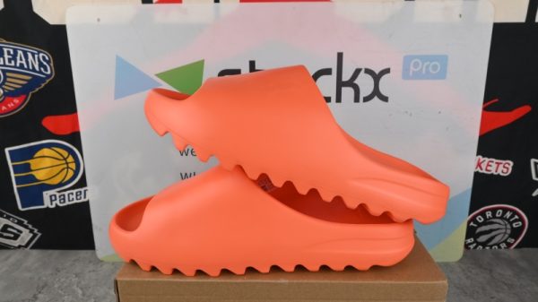 (Free Shipping) Yeezy Slide Enflame Orange GZ0953