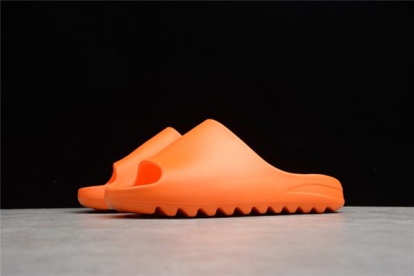 (Free Shipping) Yeezy Slide Enflame Orange GZ0953 - Image 4