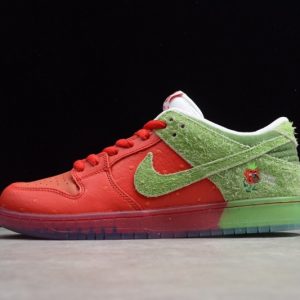 Nike SB Dunk Low Pro University Red Spinach Green Magic Ember CW7903-601
