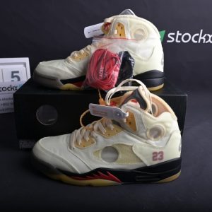 Jordan 5 Retro OFF-WHITE Sail(Retail Batch) DH8565-100