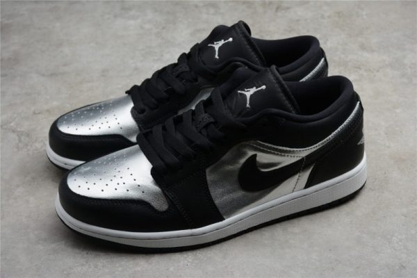 Jordan 1 Low SE Black Metallic Silver (W) DA5551-001 - Image 5