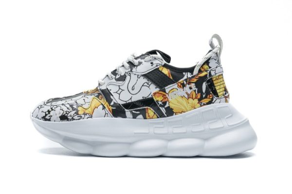 Versace CHAIN REACTION White Black Yellow(SP Batch) - Image 4