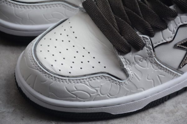A Bathing Ape Bape SK8 Sta White Silver (SP batch)001FWH801020_WHT_A - Image 4