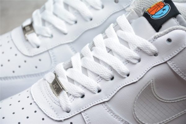 Zamora Company Nike Air Force 1 GS White Blue DM8088-100 - Image 3