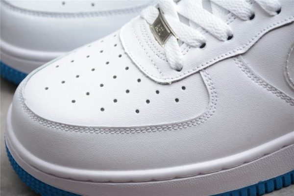 Zamora Company Nike Air Force 1 GS White Blue DM8088-100 - Image 5