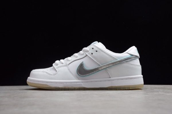 Nike SB Dunk Low Diamond Supply Co White Diamond BV1310-100 - Image 2