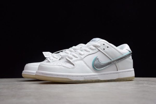 Nike SB Dunk Low Diamond Supply Co White Diamond BV1310-100 - Image 3