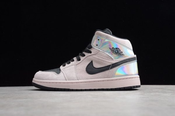 Jordan 1 Mid Dirty Powder Iridescent (W)  BQ6472-602 - Image 3