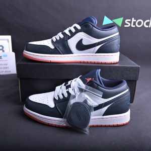 Jordan 1 Low Obsidian Ember Glow 553558-481