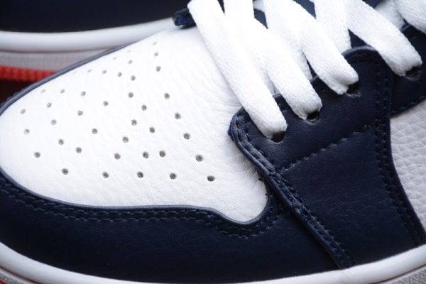 Jordan 1 Low Obsidian Ember Glow 553558-481 - Image 5