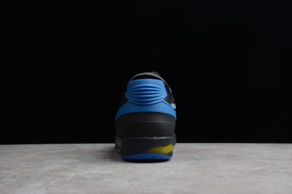 Jordan 2 Retro Low SP Off-White Black Blue(Retail Batch)DJ4375-004 - Image 5