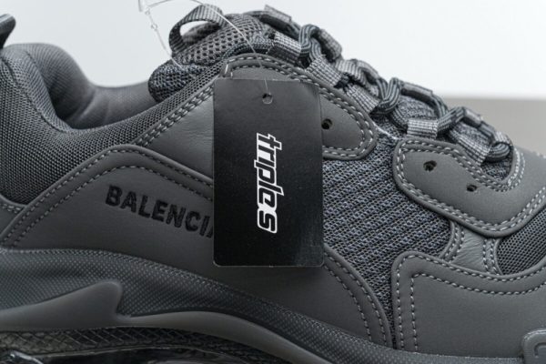 Ba***ci*ga Triple S Dark Grey 541624 W2GA1 1601(SP Batch) - Image 2