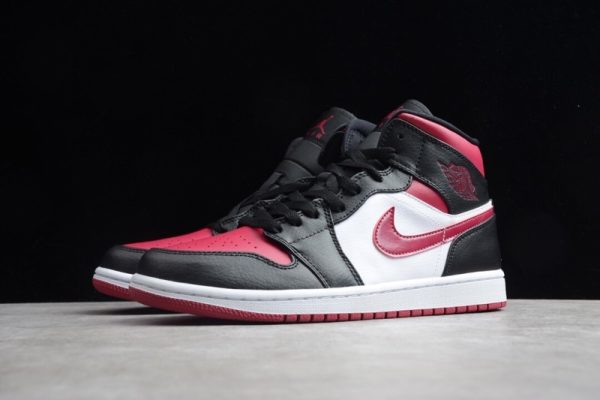 Jordan 1 Mid Bred Toe 554724-066 - Image 3