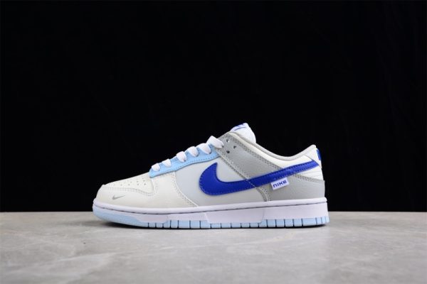 Nike Dunk Low Ivory Hyper Royal (GS) FB1843-141