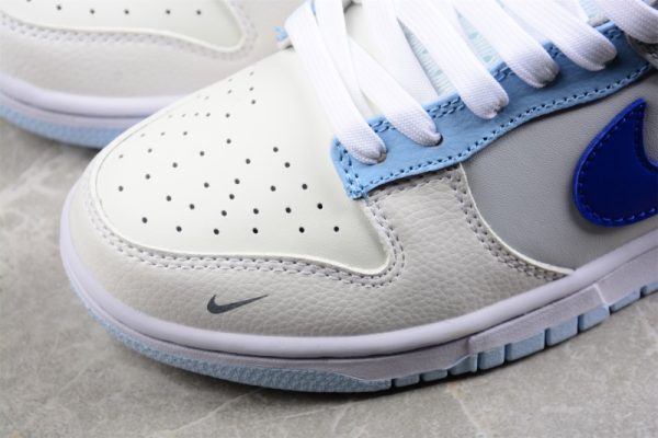Nike Dunk Low Ivory Hyper Royal (GS) FB1843-141 - Image 3