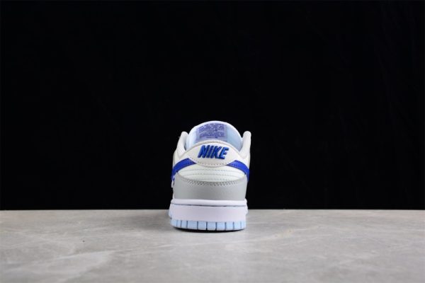 Nike Dunk Low Ivory Hyper Royal (GS) FB1843-141 - Image 5