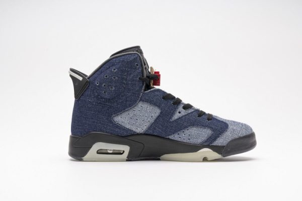 Jordan 6 Retro Washed Denim  CT5350-401 - Image 2