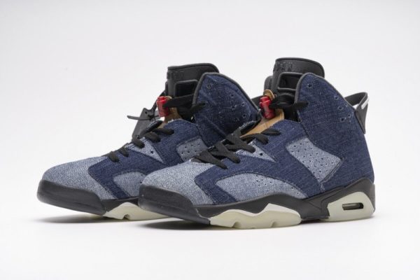 Jordan 6 Retro Washed Denim  CT5350-401 - Image 4