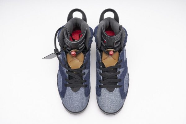 Jordan 6 Retro Washed Denim  CT5350-401 - Image 5
