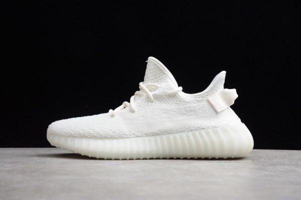 adidas Yeezy Boost 350 V2 Cream/Triple White(SP batch)CP9366 - Image 2